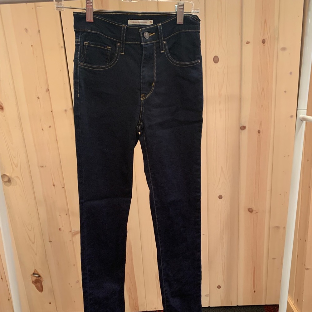 High-rise straight leg Levi’s